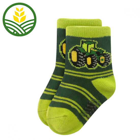 John Deere 2-Pack Socks Tractor Crew