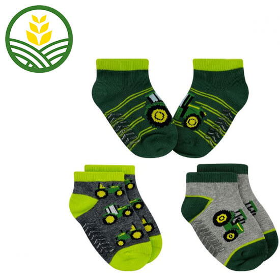 John Deere - 3 Pack socks