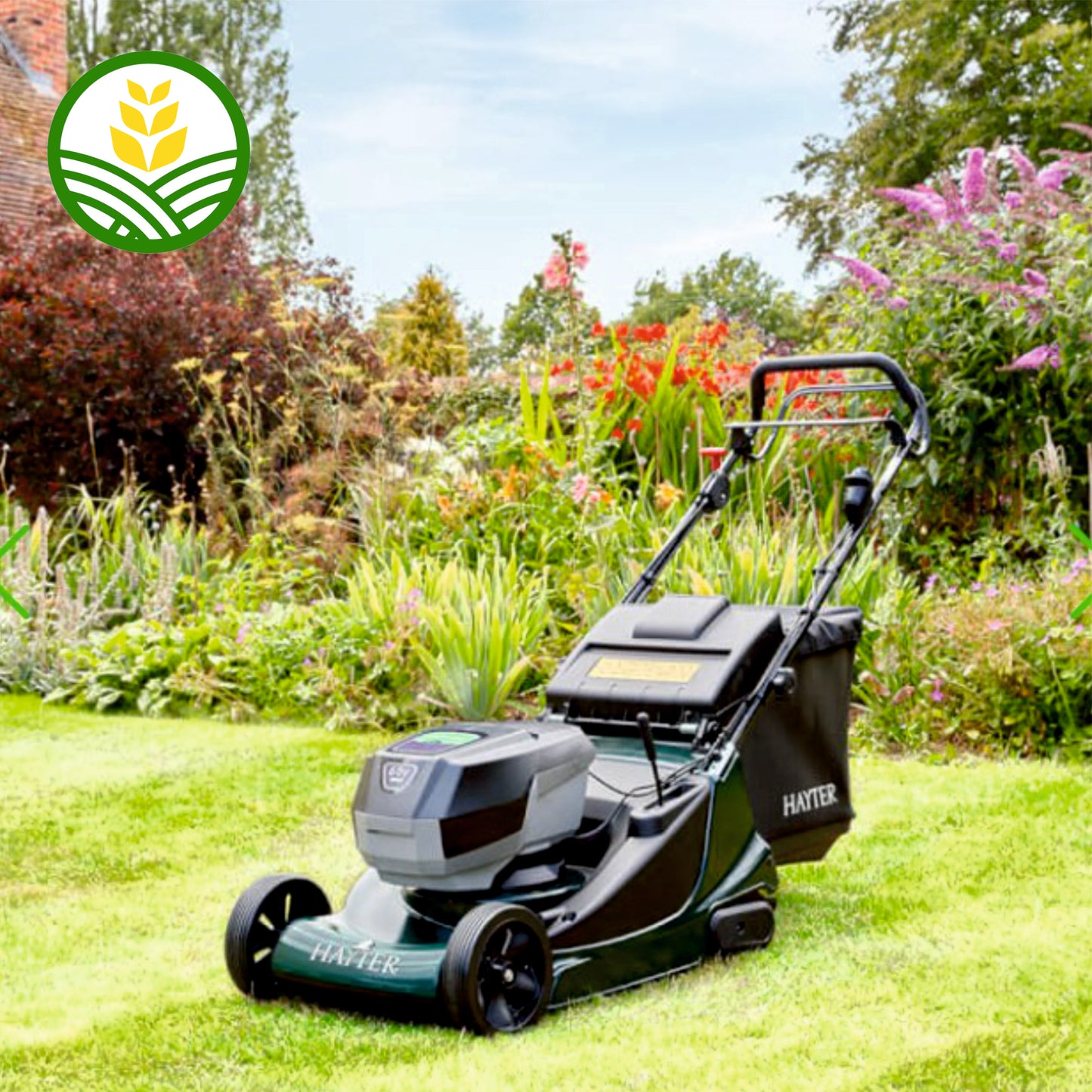 Hayter Harrier 48 Cordless Variable Speed Lawn Mower 60V (CODE477A)
