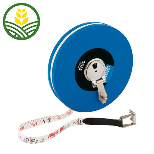 Draper Fibreglass Measuring Tape, 30m/100ft x 13mm