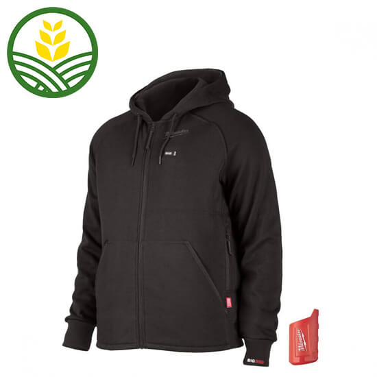 Milwaukee Black Heated Hoodie