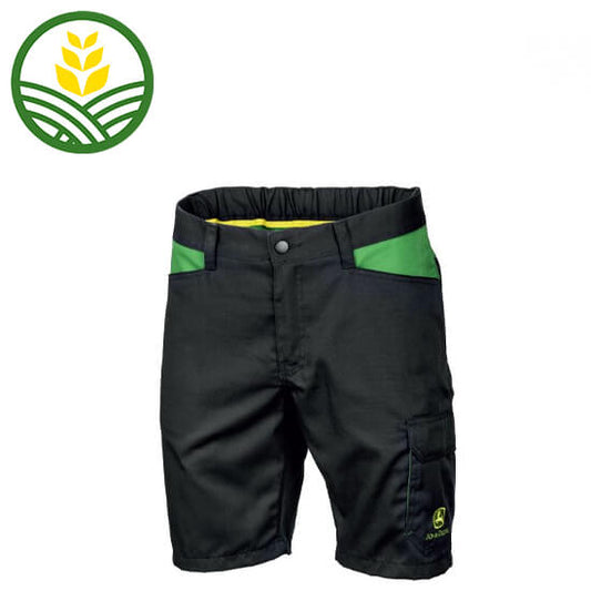 John Deere Field Shorts Black