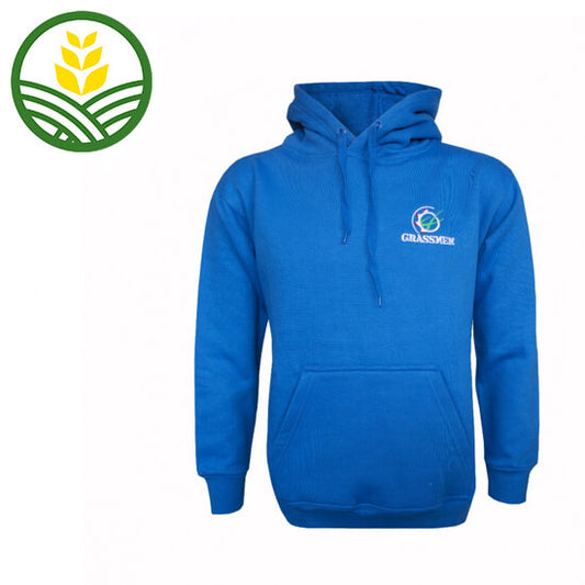 GRASSMEN Hoodie Electric Blue