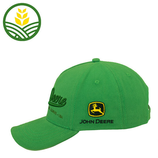 John Deere Green 3D Baseball Cap