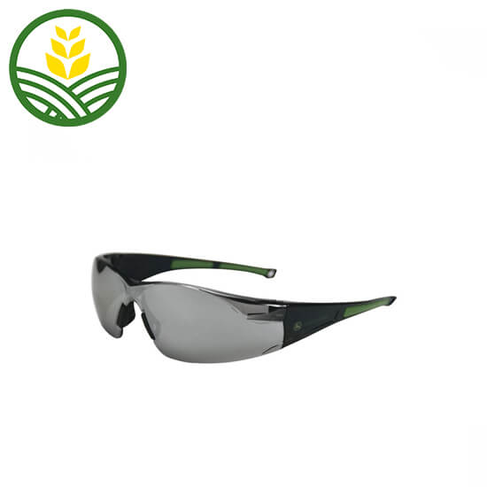 John Deere Silver Mirror Safety Glasses