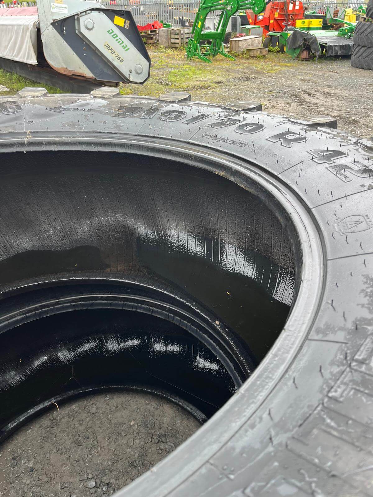Used Pair Trelleborg 710/70R42 Tyres 40%