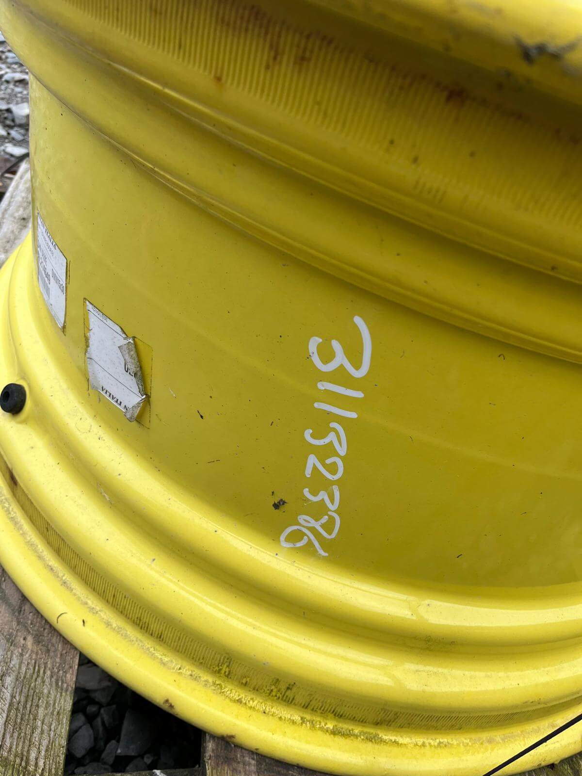 Used 15x30 John Deere Solid Wheel Rim