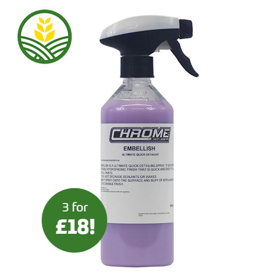 Chrome Embellish 500ml Bottle
