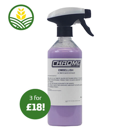 Chrome Embellish 500ml Bottle