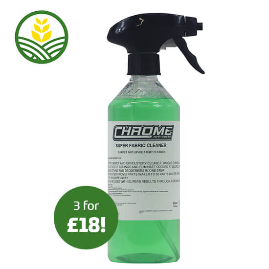 Chrome Super Fabric Cleaner 500ml Bottle