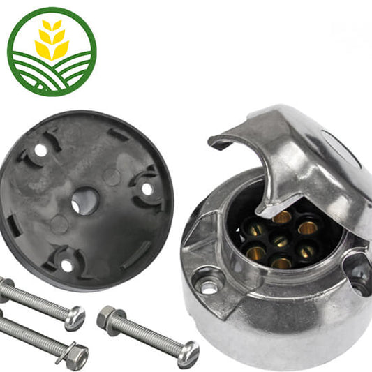 John Deere Metal 7 Pin Socket