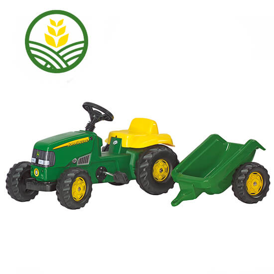 rollyKid John Deere Tractor and Trailer
