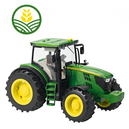 Model John Deere 6210r with SF3000 receiver and front weight block.