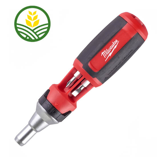 Milwaukee 9 in 1 Ratcheting Multi-Bit Screwdriver