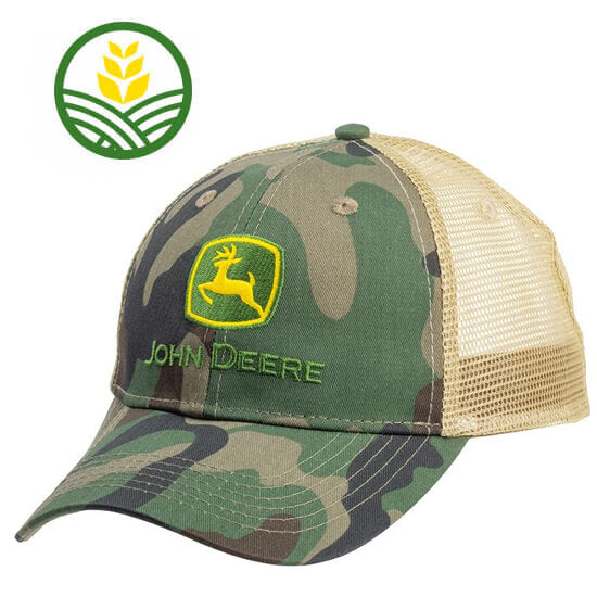John Deere Camo Trucker Cap