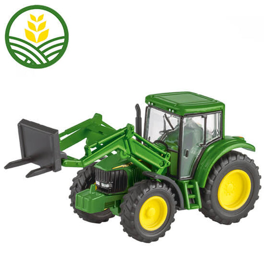John Deere 6820S Tractor with Front Fork