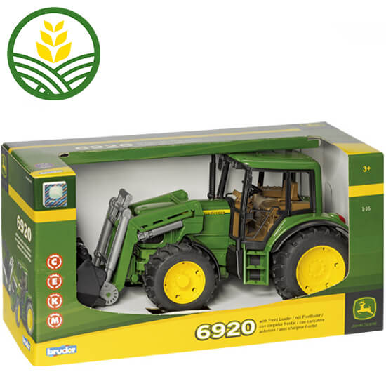 John Deere Tractor 6920 with Front Loader