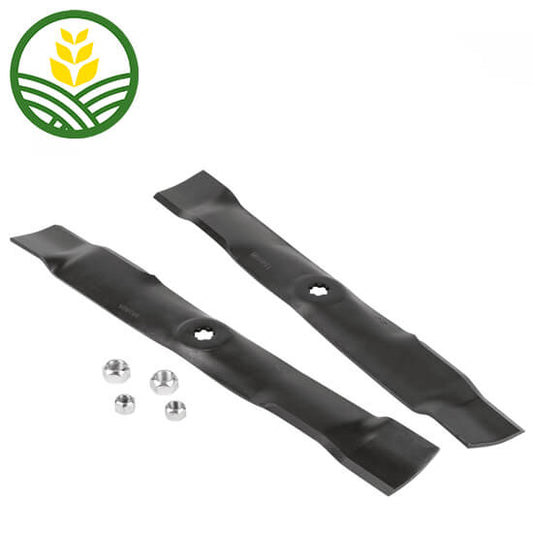 A John Deere Low Lift Mulch Mower Blade Kit - AM140332.