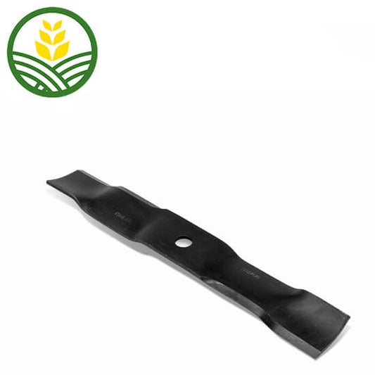 John Deere Mulch Mower Blade - M127673. Suitable for X534, X540, X590, Z425, X380, X584, X590, Z515E, Z525E, Z530M, Z535M.
