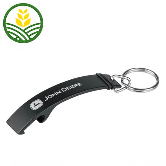 John Deere Keyring with Bottle Opener