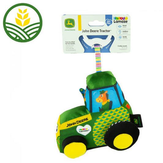 John Deere Lamaze Tractor Clip & Go