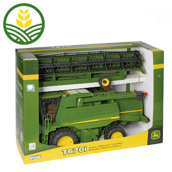 John Deere T670i Combine Harvester