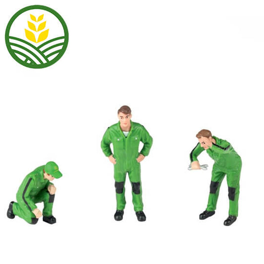 John Deere figurines (3 pcs.) 1:32