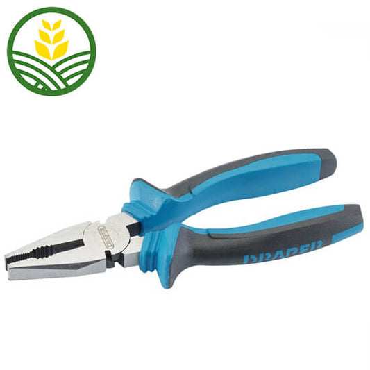 Draper Soft Grip Combination Pliers, 180mm