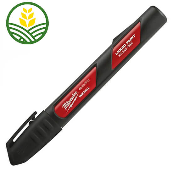 Milwaukee Inkzall Liquid Paint Markers (White, Black, Yellow)