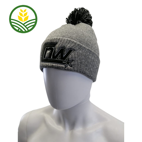 Chrome CNW Bobble Hat Heather Grey