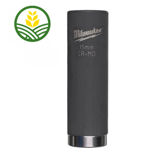 Milwaukee 3/8" Shockwave Impact Duty Sockets (Deep)