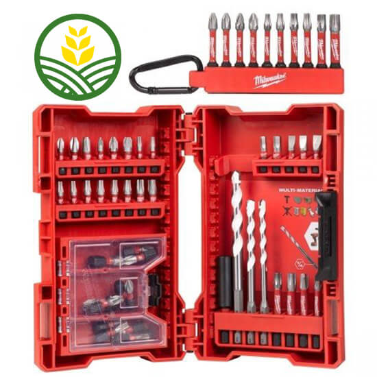 Milwaukee Shockwave Impact Driver Bit Set (45pc)