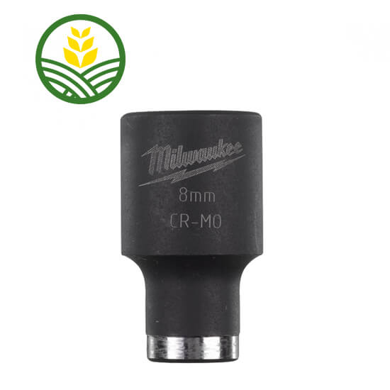 Milwaukee 3/8" Shockwave Impact Sockets (Short)