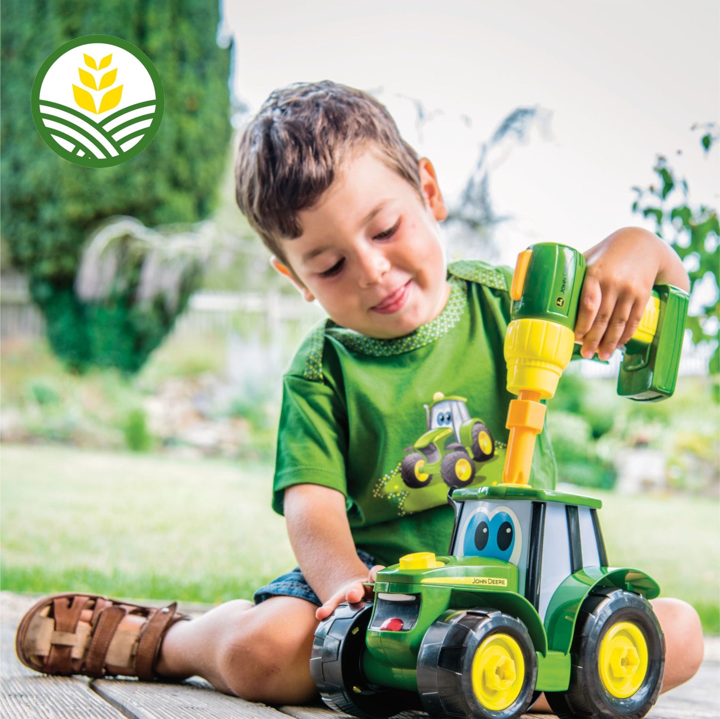 John Deere Build-A-Johnny Tractor