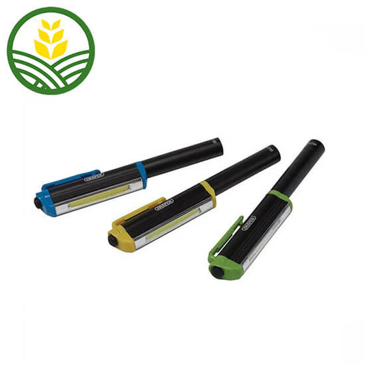 Draper Cob Led Aluminium Pocket Torch (3W)