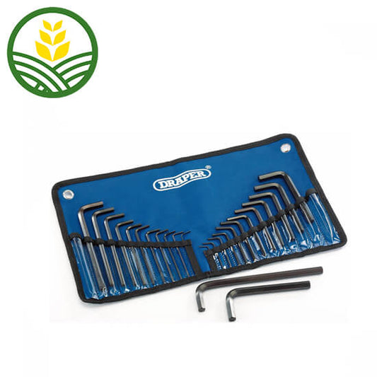 Draper Metric/Imperial Combined Hex. Key Set (25 Piece)