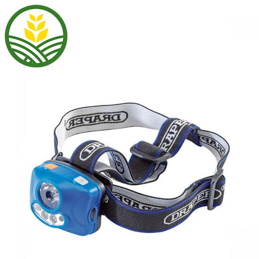 Draper Head Lamp with Action Sensor