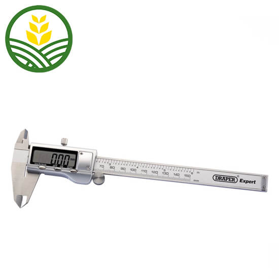 Draper Expert Dual Reading Digital Vernier Caliper, 0 - 150mm