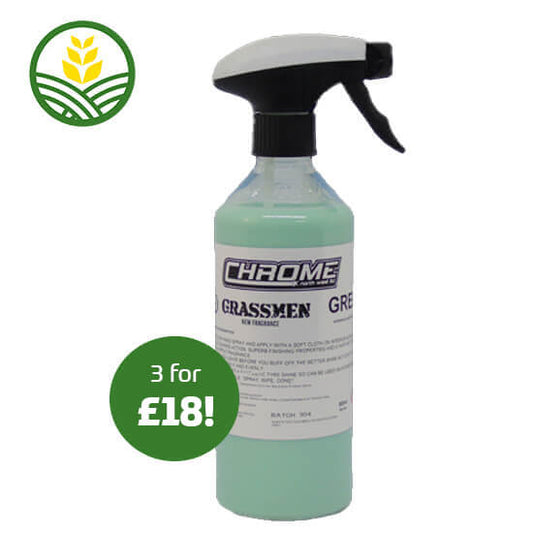 Chrome Grassmen Green 500ml Bottle