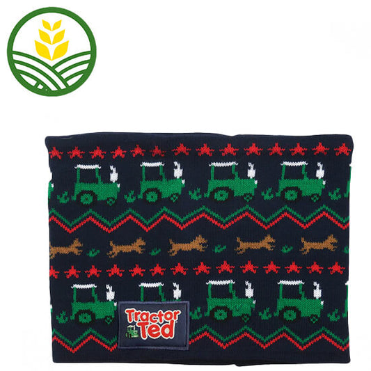 Tractor Ted Fair Isle Snood