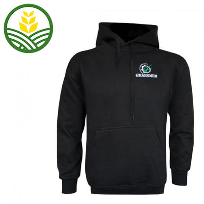 GRASSMEN Black Hoodie