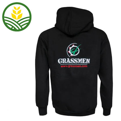 GRASSMEN Black Hoodie
