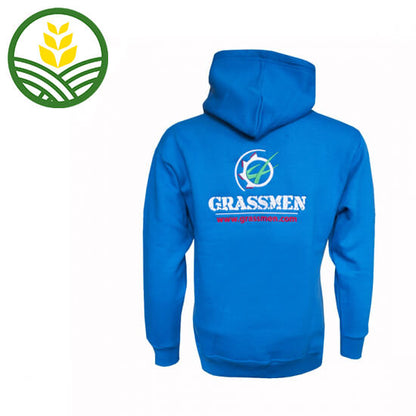 GRASSMEN Hoodie Electric Blue