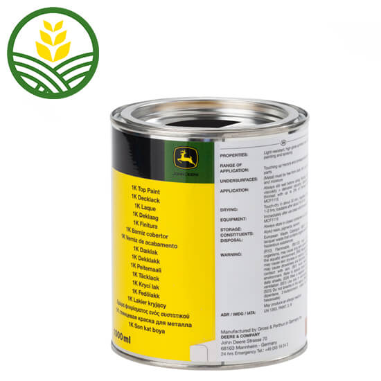 John Deere Black Paint, 1 L can