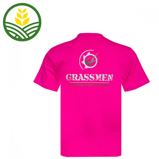 GRASSMEN Pink T-Shirt