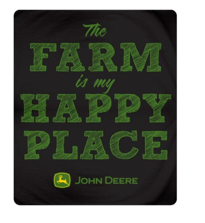John Deere Farm Blanket