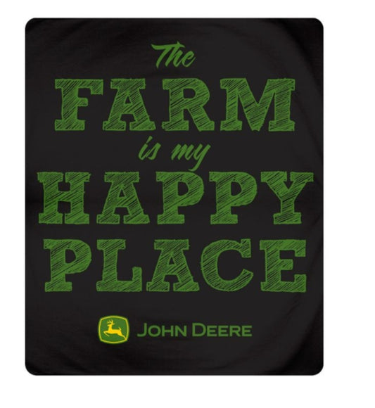 John Deere Farm Blanket