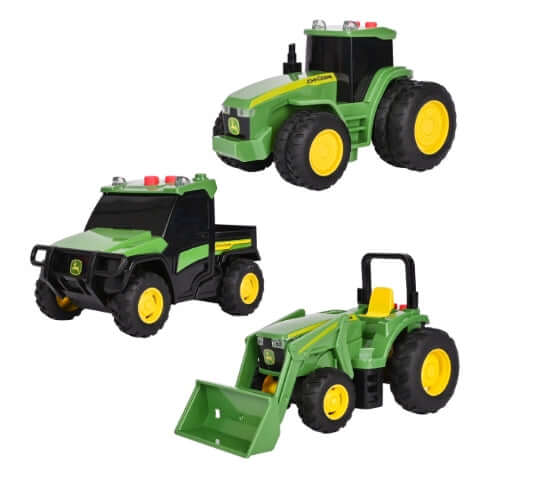 John Deere Lights & Sounds Tractors (3 Pack)