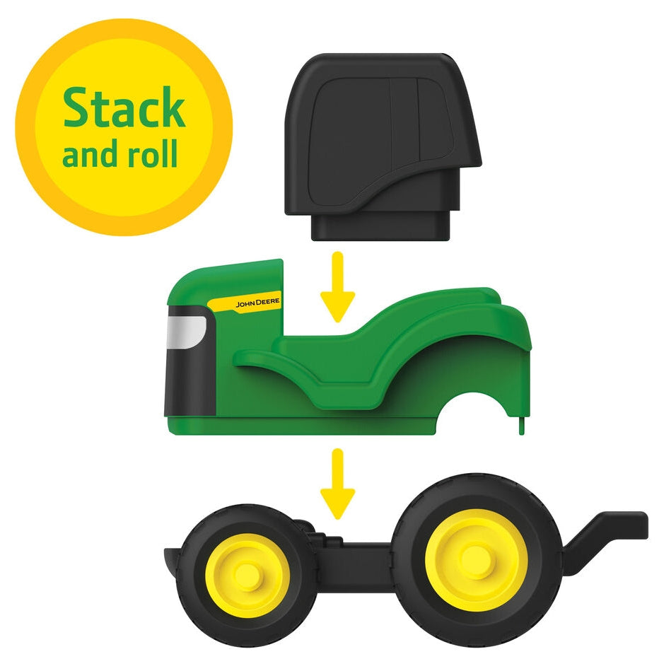 Build-A-Buddy Stackers John Deere Horse Set