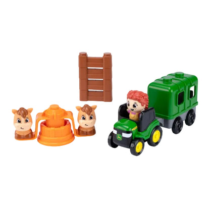 Build-A-Buddy Stackers John Deere Horse Set